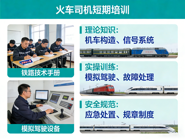 火車司機短期培訓班在哪